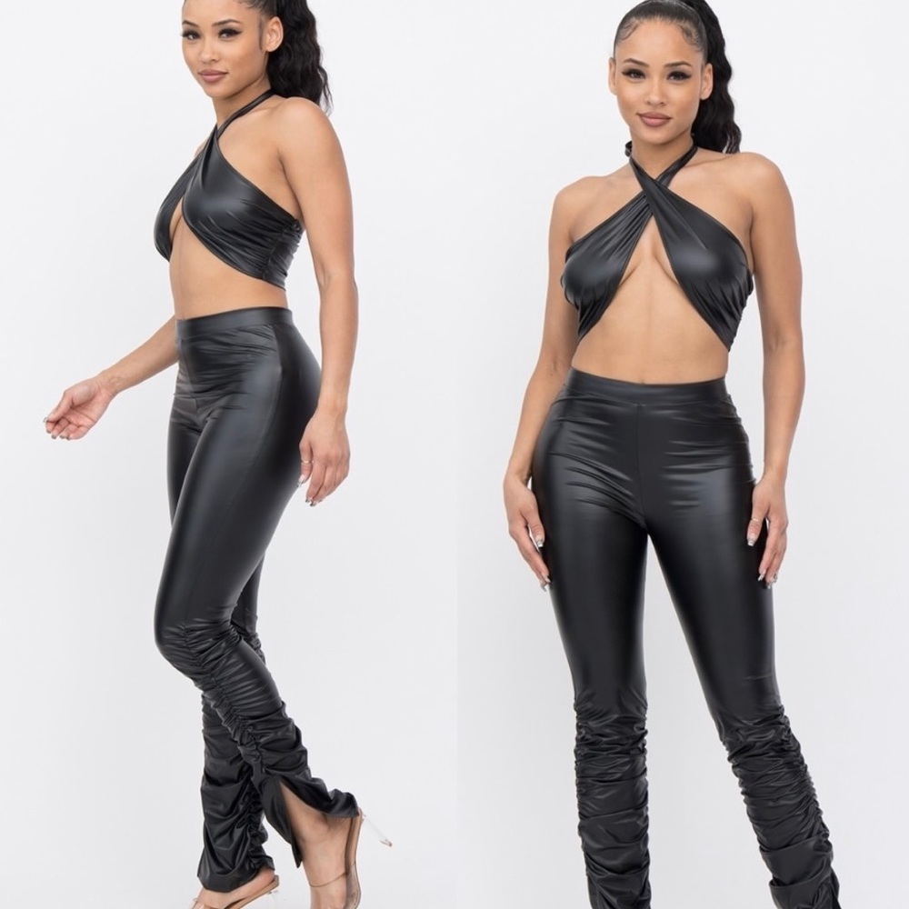 Faux leather set!